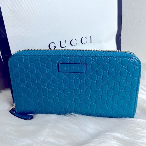 💯 Authentic Gucci Guccissima Long Wallet🍀 - Picture 11 of 15